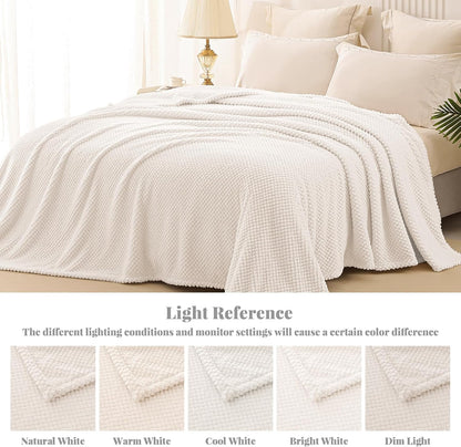 Extra Large Fuzzy Fleece Throw Blanket