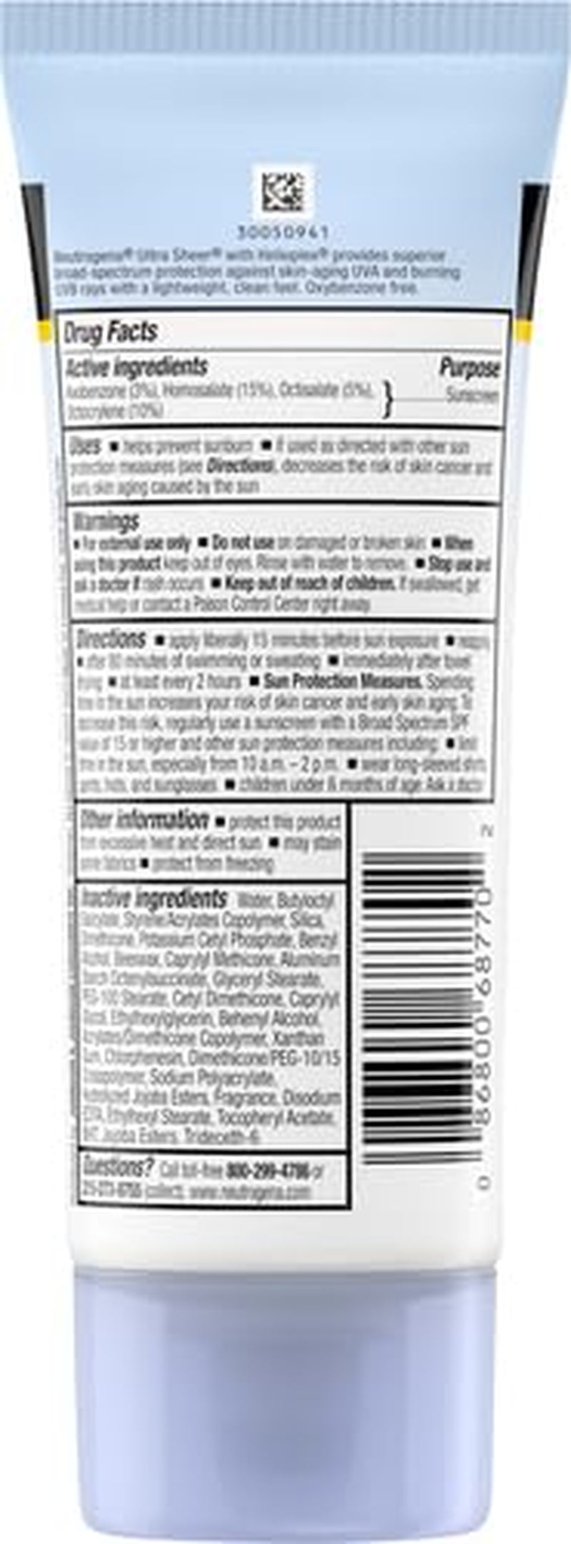 Non-Greasy Sunscreen Lotion 