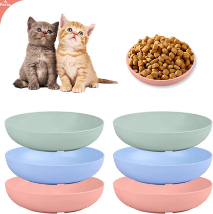 6-Pieces Whisker Fatigue Bowl 