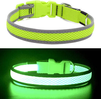  Rechargeable LED Dog Collar