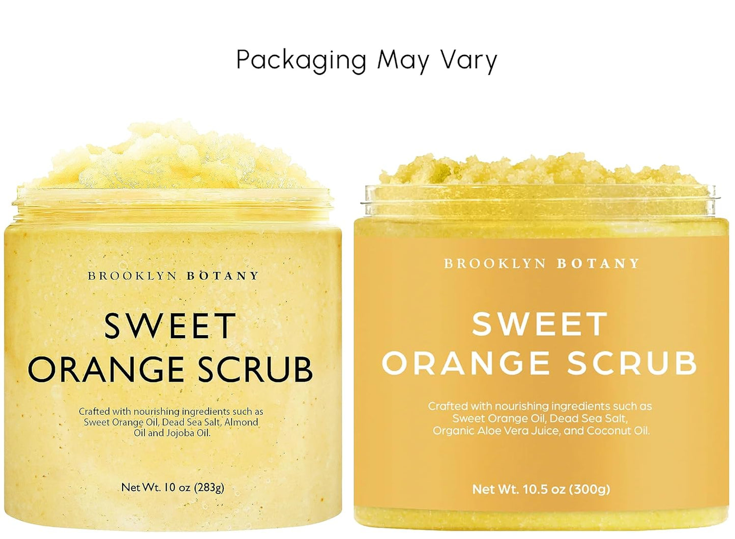 Dead Sea Salt and Sweet Orange Body Scrub