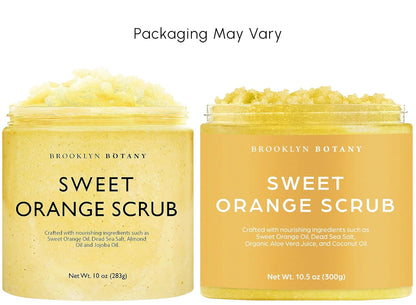 Dead Sea Salt and Sweet Orange Body Scrub