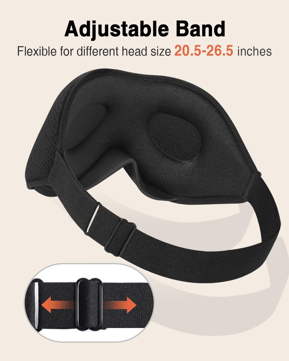 Sleep Mask for Side Sleeper
