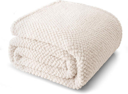Extra Large Fuzzy Fleece Throw Blanket