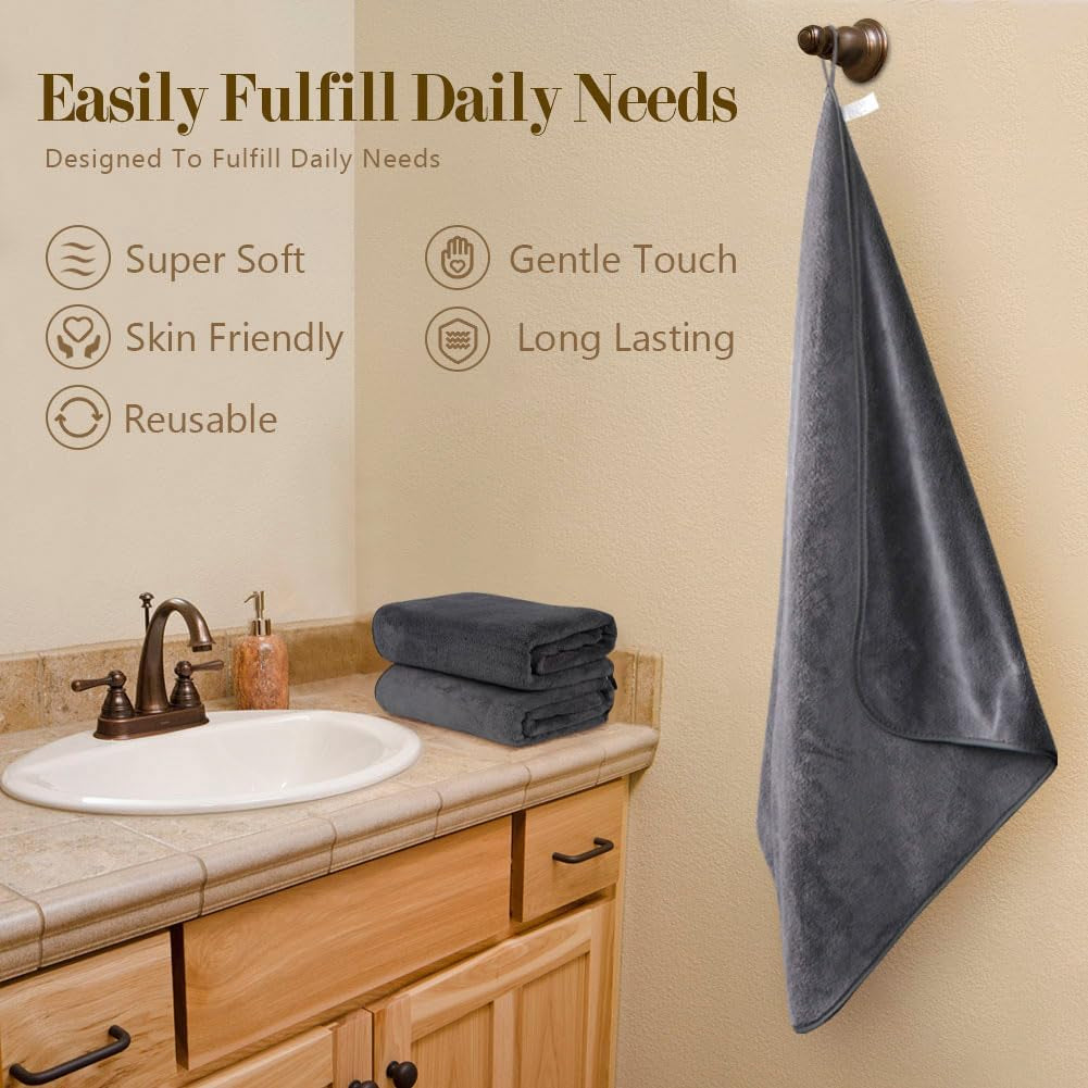 Bath Towels Pack of 2(27'' X 54'')