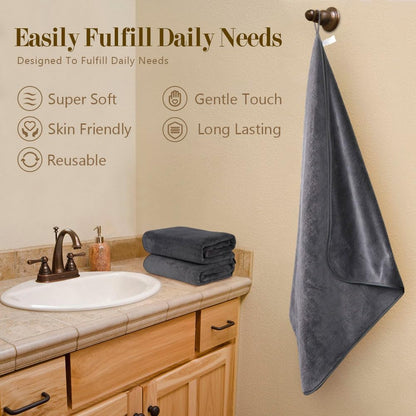 Bath Towels Pack of 2(27'' X 54'')