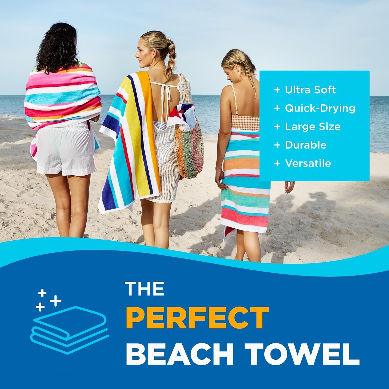 Classic Multi-Color Stripe Towel