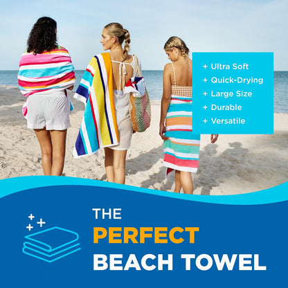 Classic Multi-Color Stripe Towel