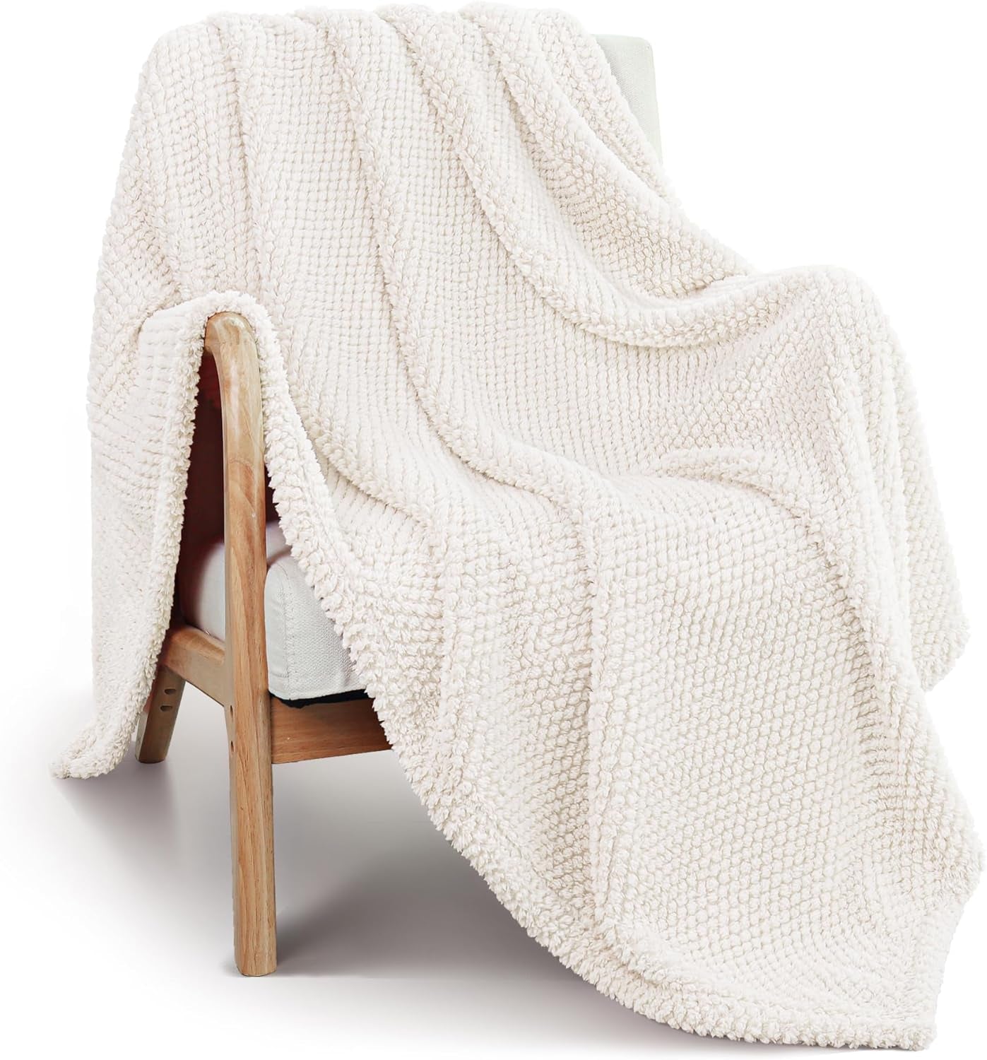 Extra Large Fuzzy Fleece Throw Blanket