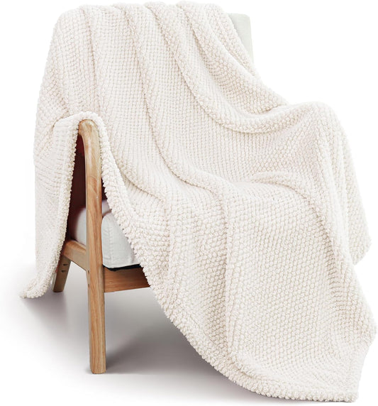 Extra Large Fuzzy Fleece Throw Blanket