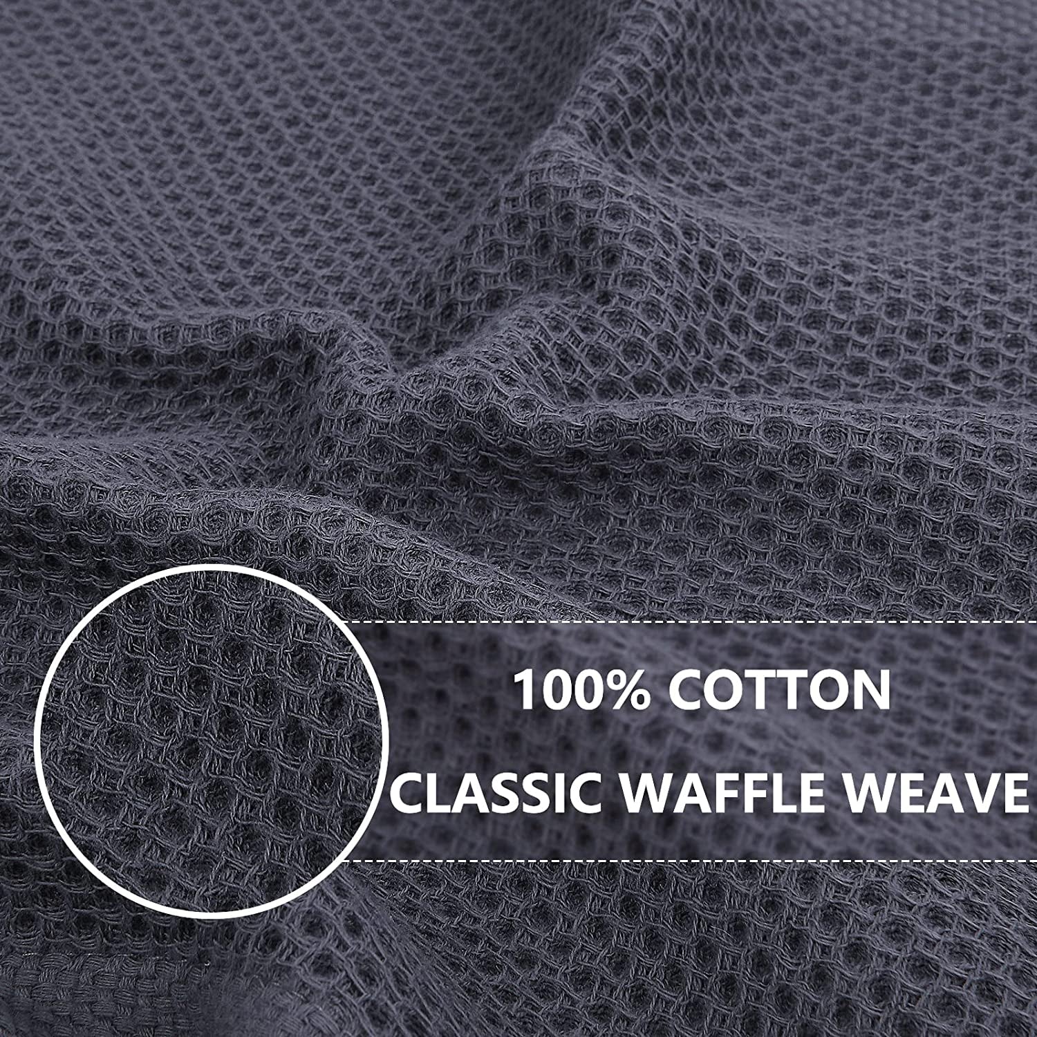 100% Cotton Waffle Weave Towels