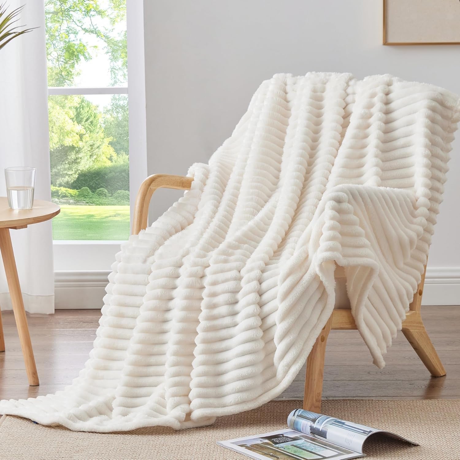 Fleece Throw Blanket for Couch