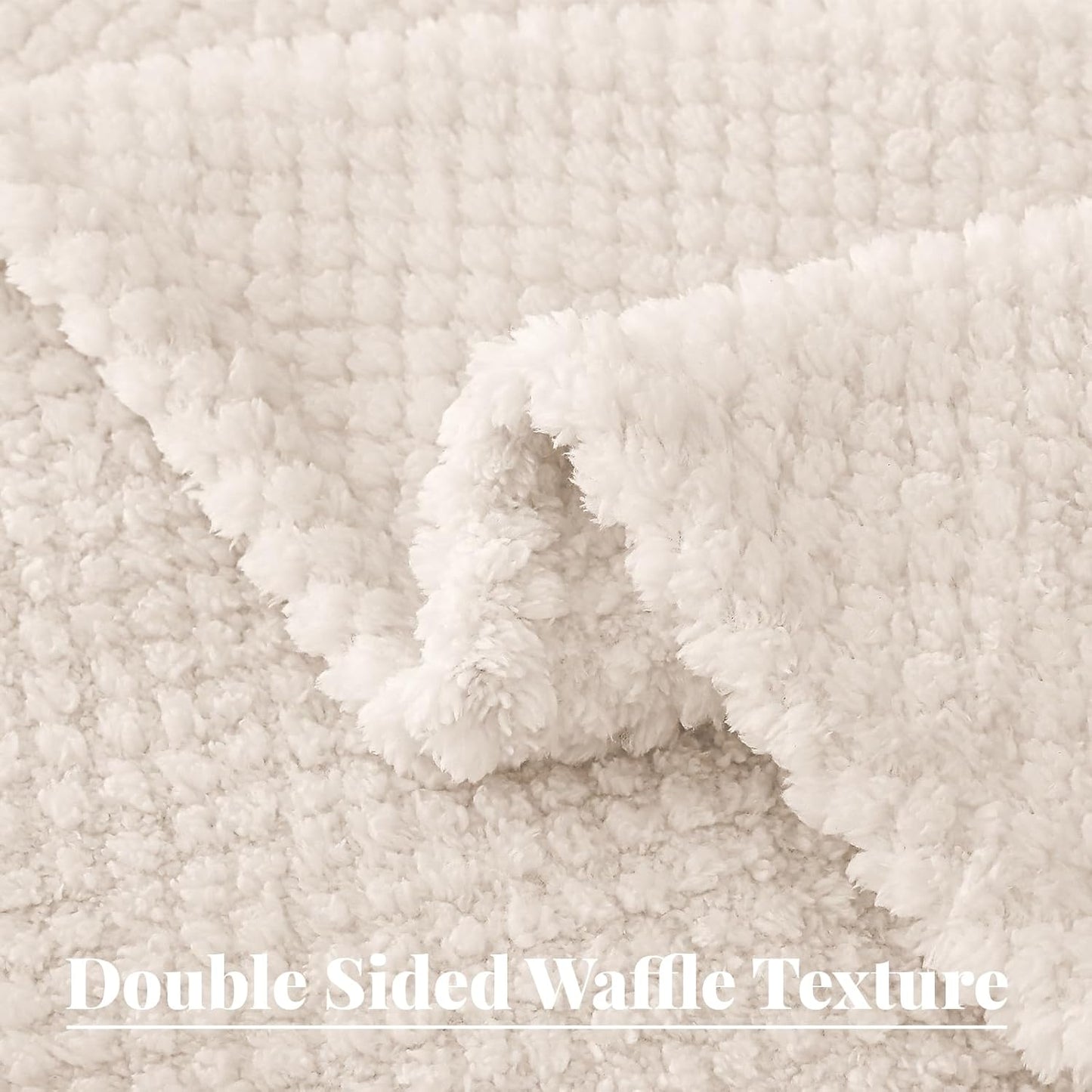 Extra Large Fuzzy Fleece Throw Blanket