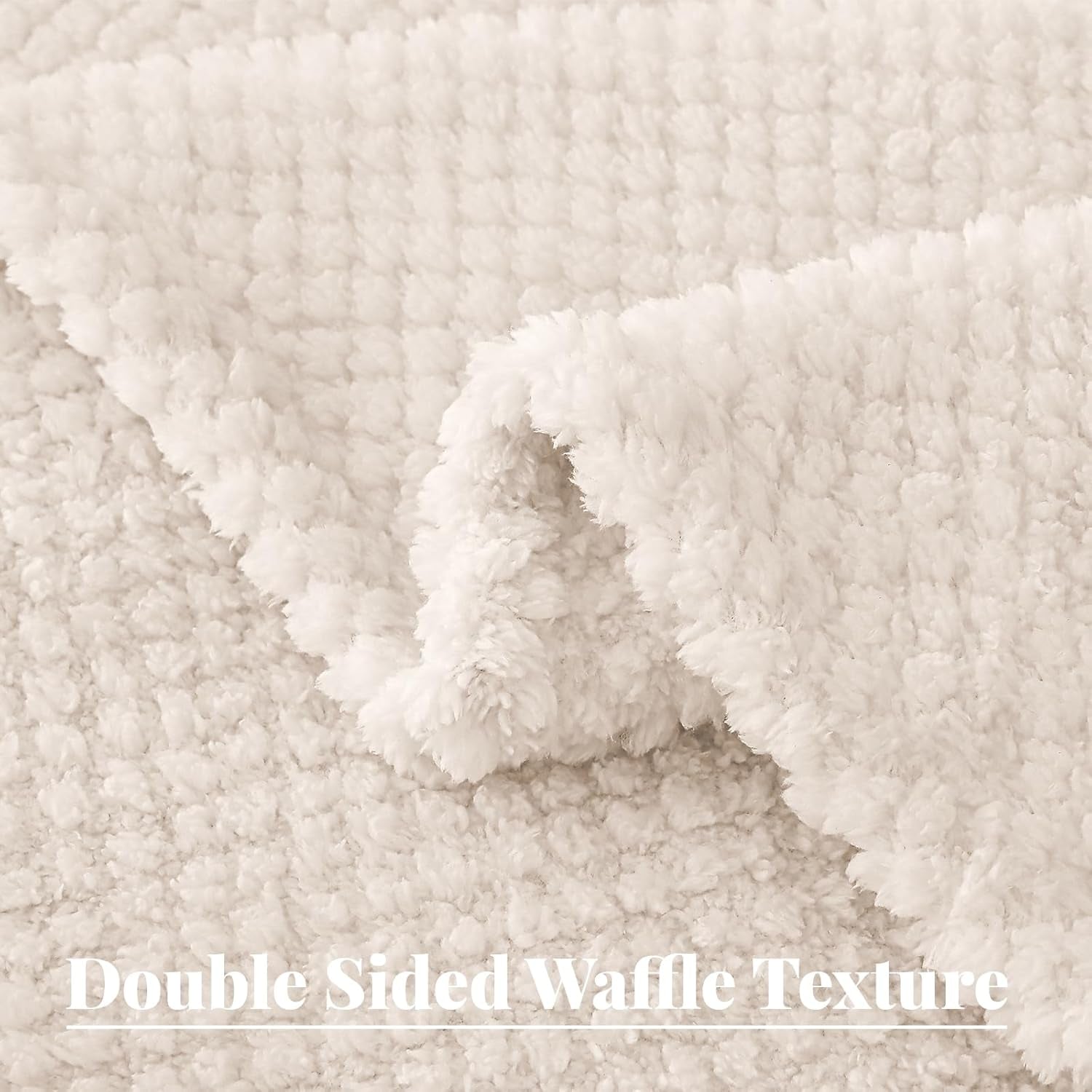 Extra Large Fuzzy Fleece Throw Blanket
