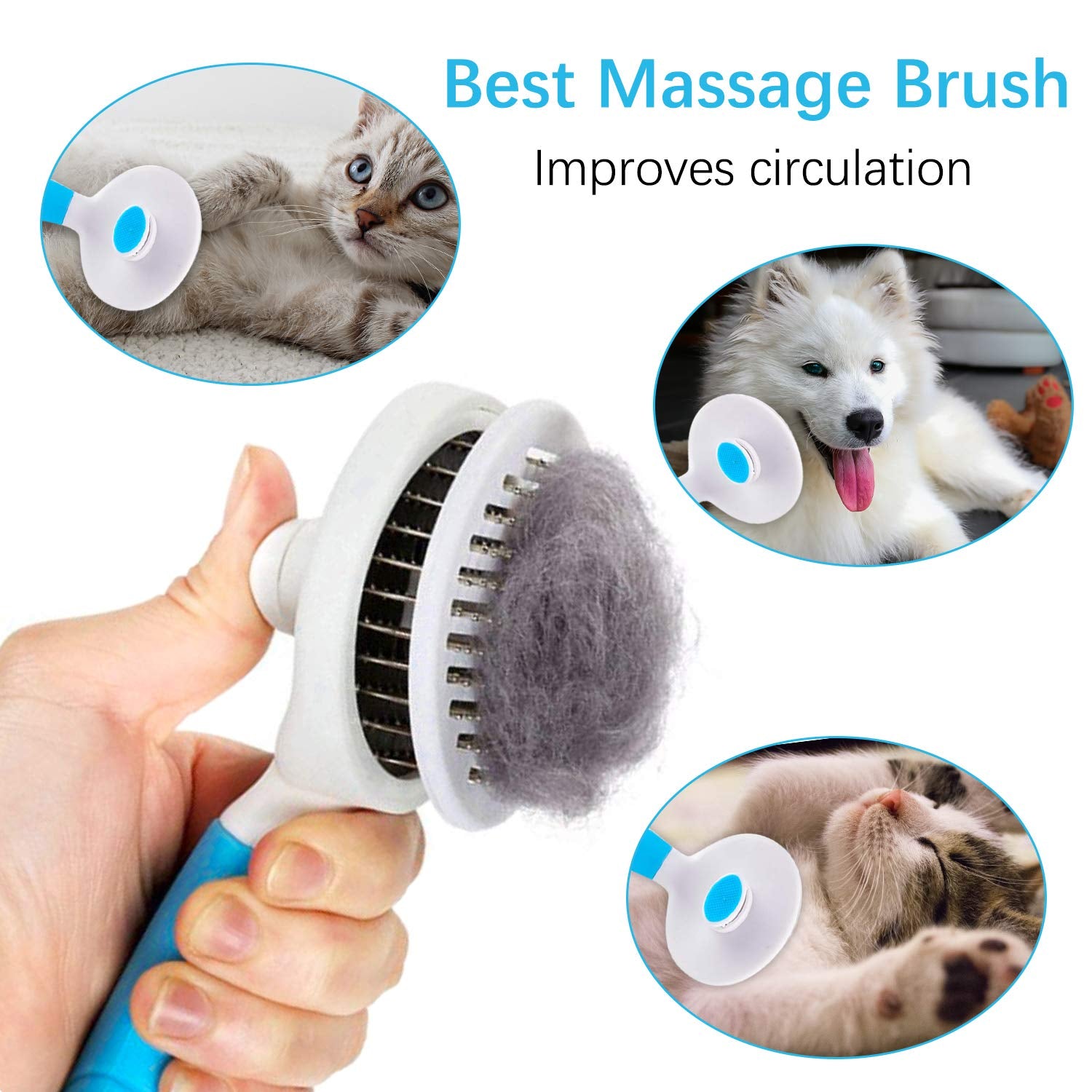 Self Cleaning Slicker Brush