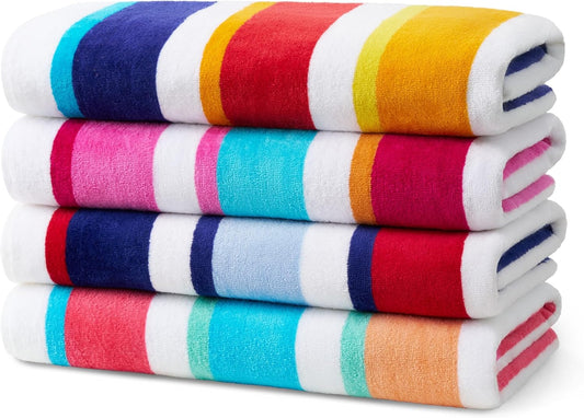 Classic Multi-Color Stripe Towel