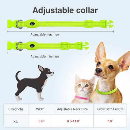  Rechargeable LED Dog Collar