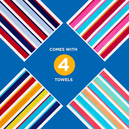 Classic Multi-Color Stripe Towel