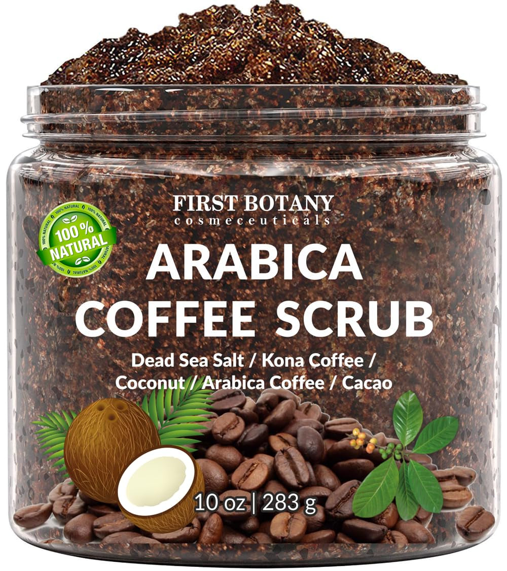 100% Natural Arabica Coffee Scrub 