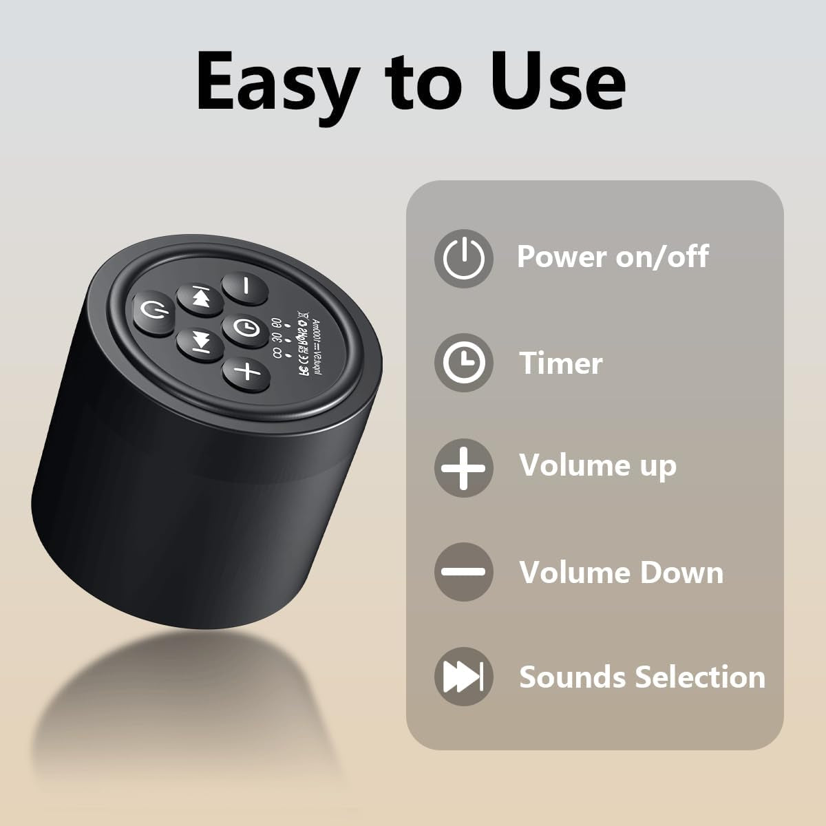 Portable Sound Machine for Camping