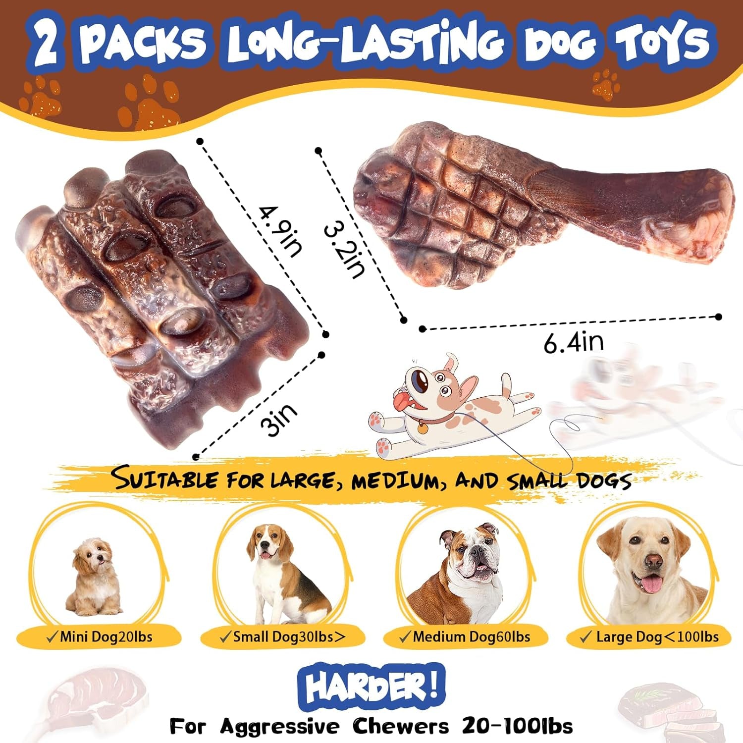 Dog Chew Toys for Aggressive Chewers