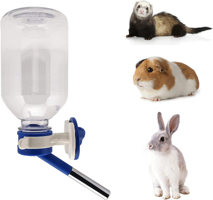 Patented No-Drip Water Bottle/Feeder