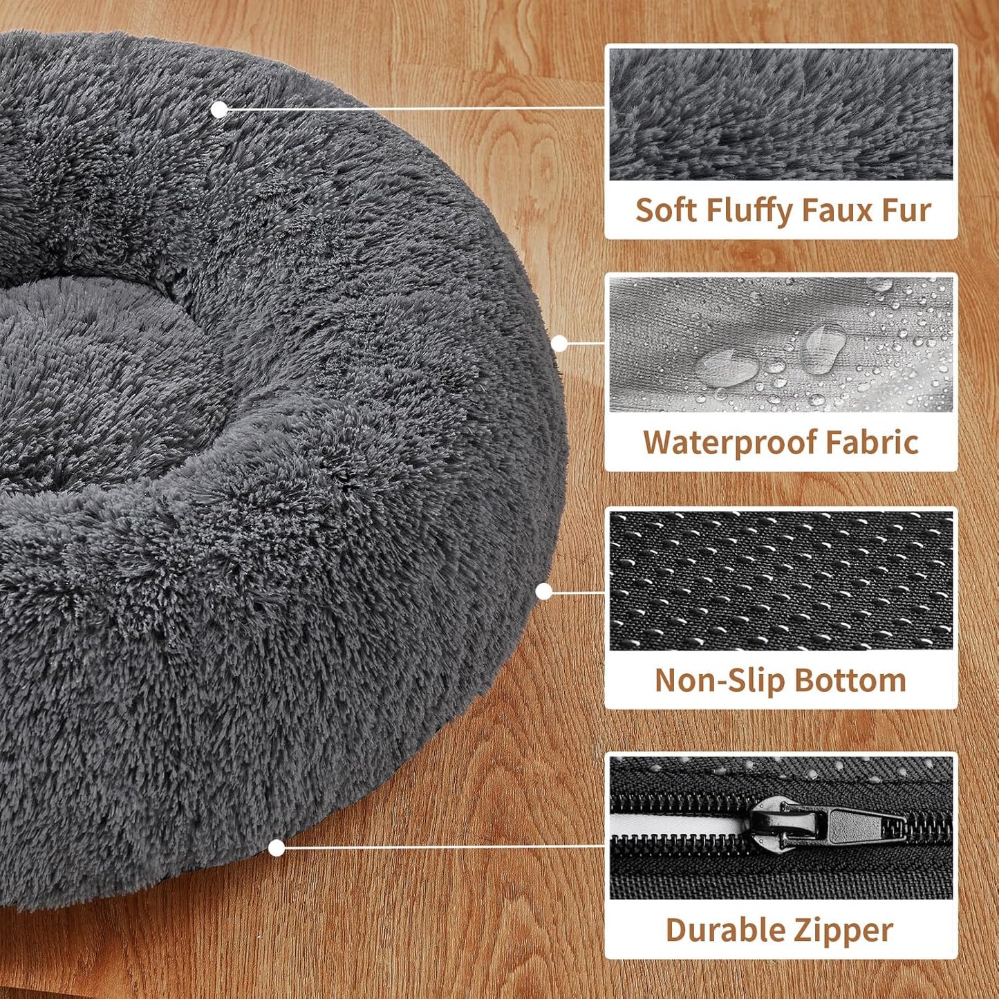 Calming Donut Bed 
