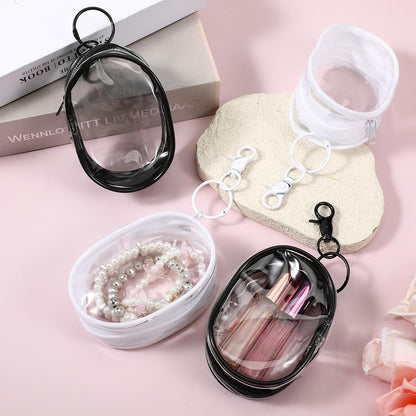 4 PCS Clear Keychain Pouch