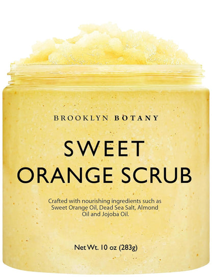 Dead Sea Salt and Sweet Orange Body Scrub
