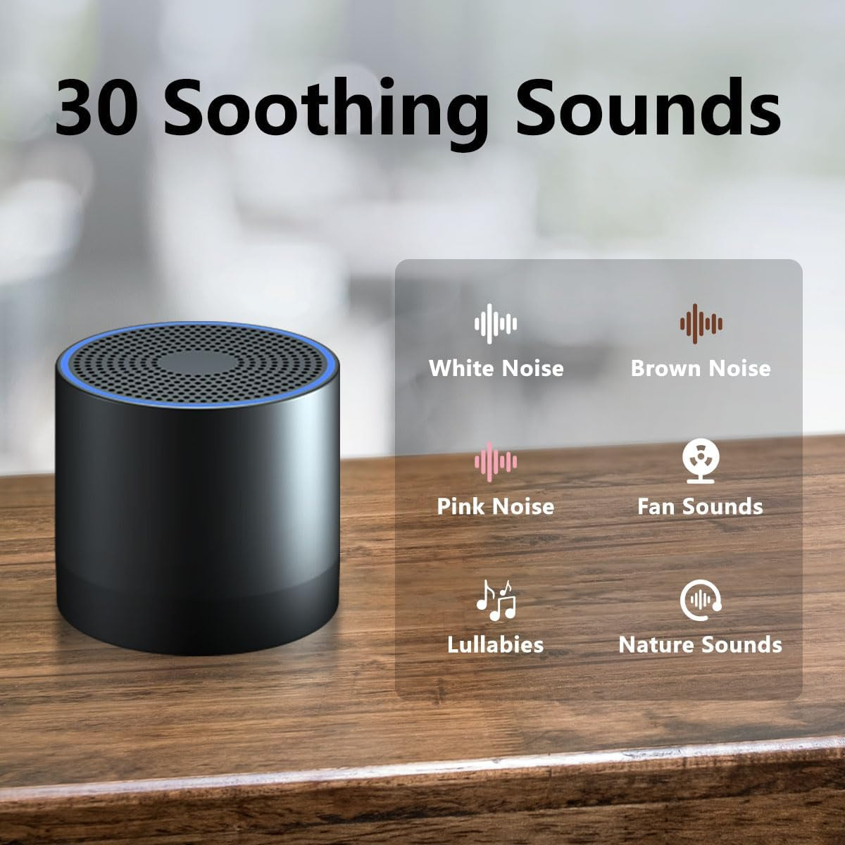 Portable Sound Machine for Camping