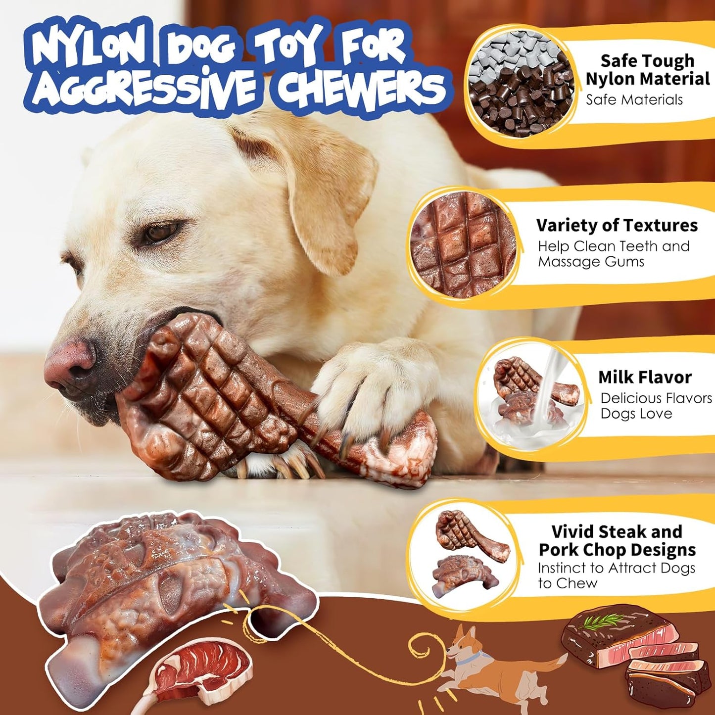 Dog Chew Toys for Aggressive Chewers