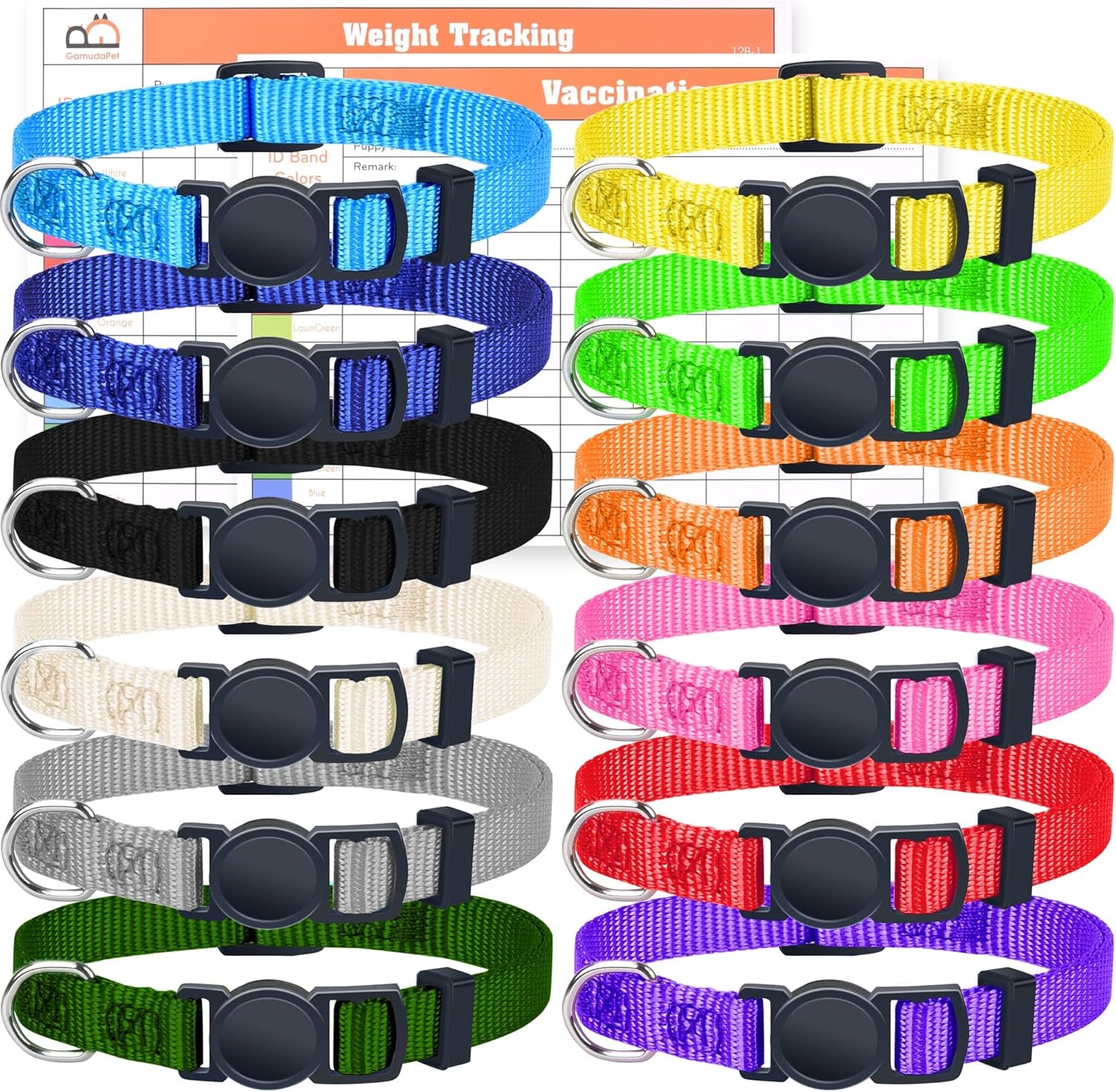 Adjustable Litter Collars Pups 