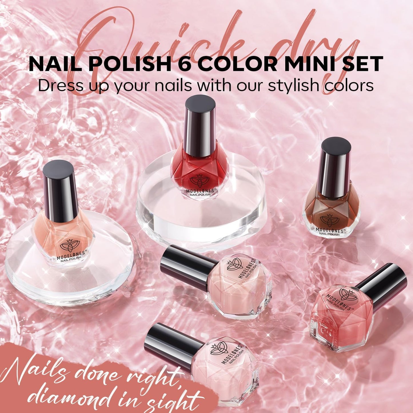 Jelly Nail Polish of 6 Colors 