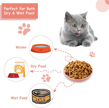 6-Pieces Whisker Fatigue Bowl 