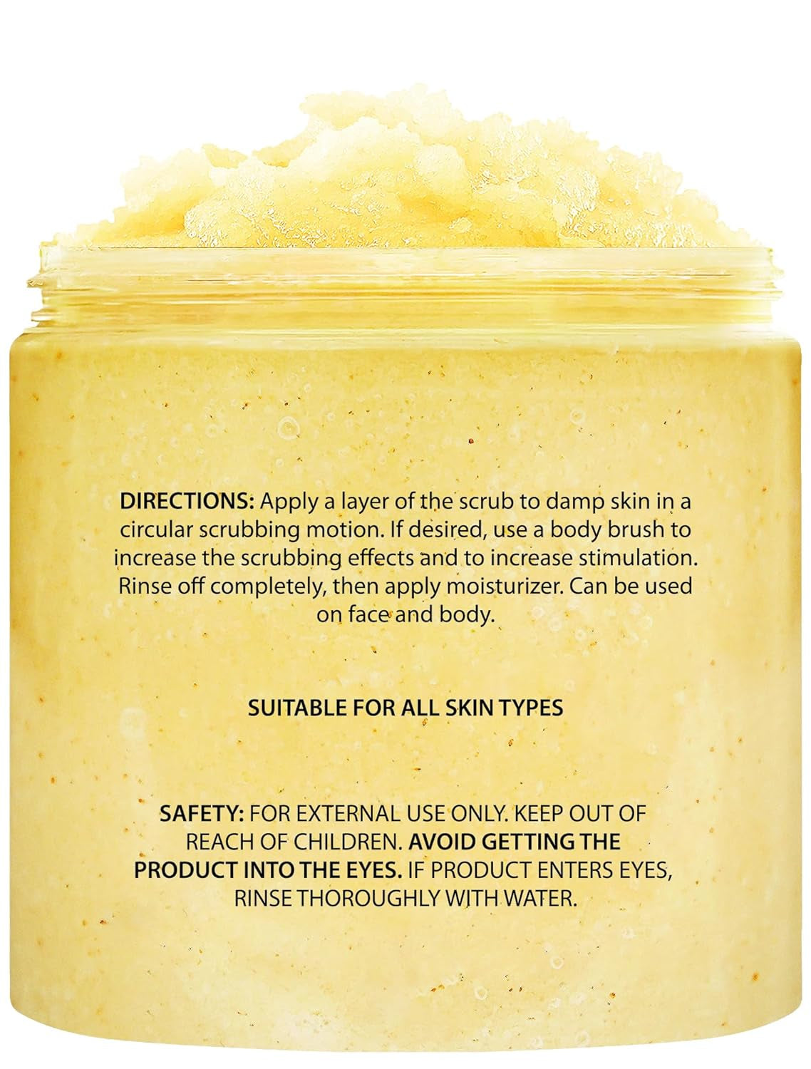 Dead Sea Salt and Sweet Orange Body Scrub