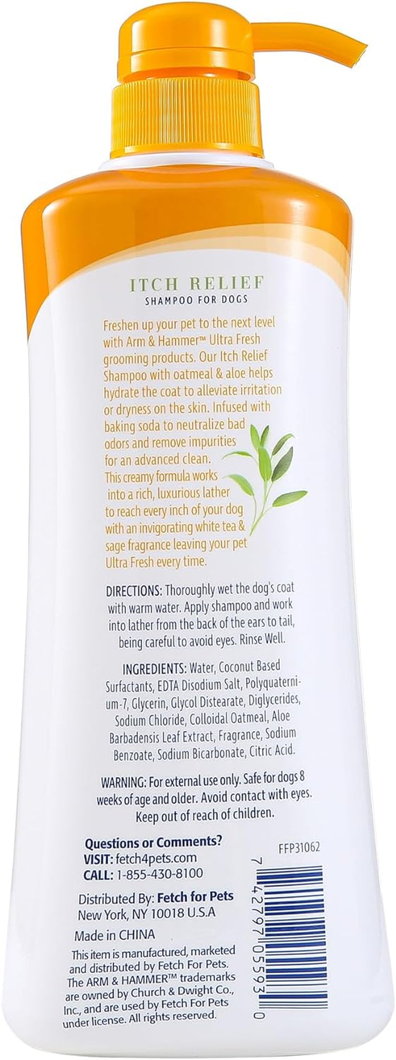  Ultra Fresh Itch Relief Shampoo