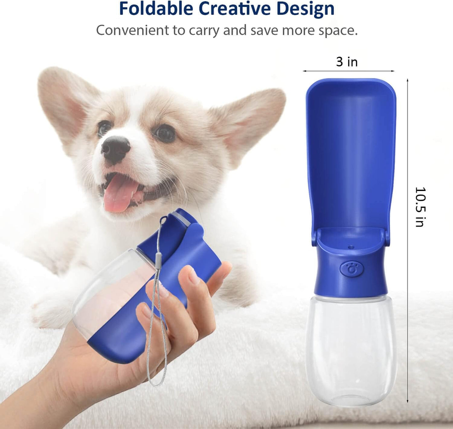 Foldable Portable Water Bottle 