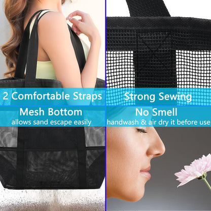 Mesh Beach Bag