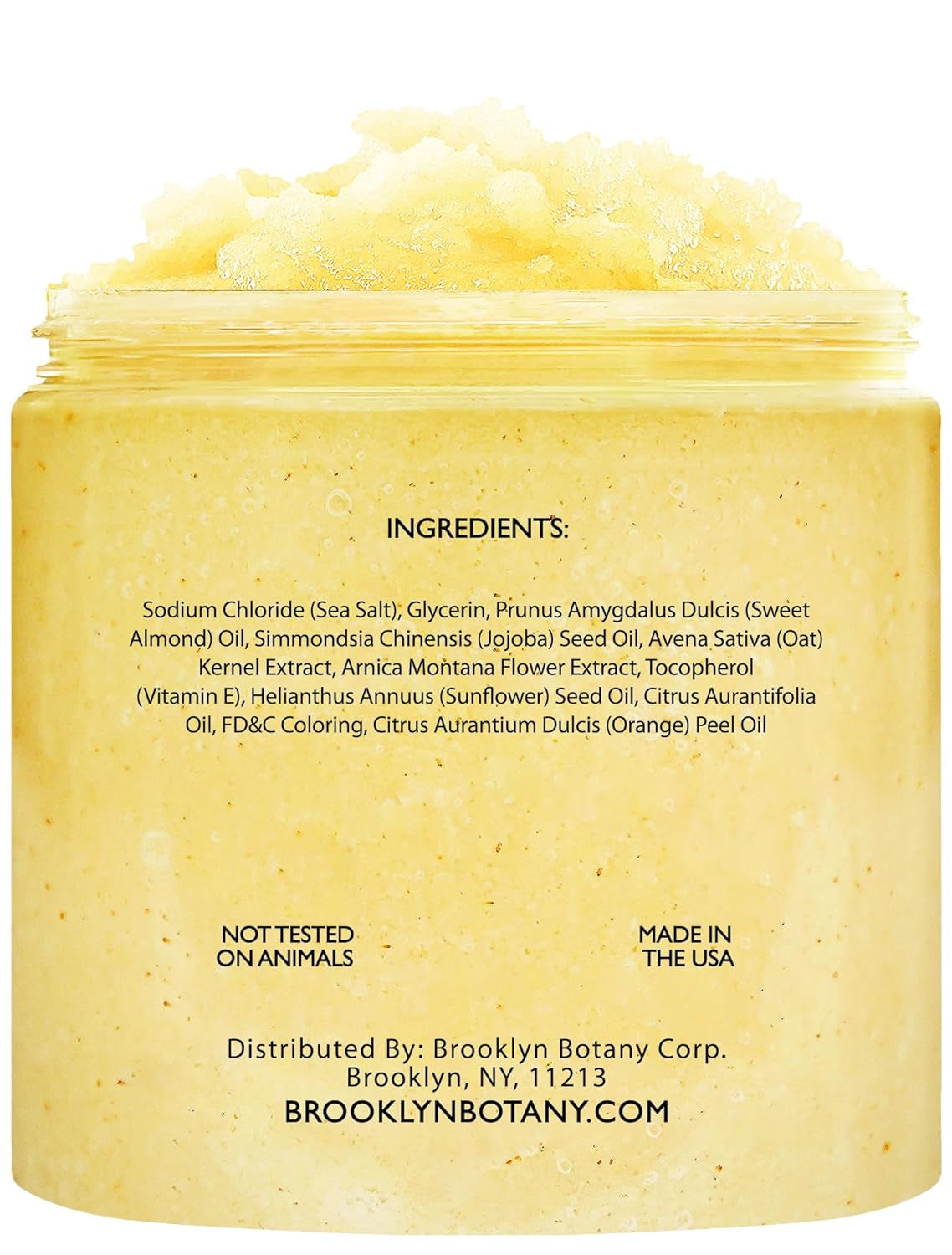 Dead Sea Salt and Sweet Orange Body Scrub
