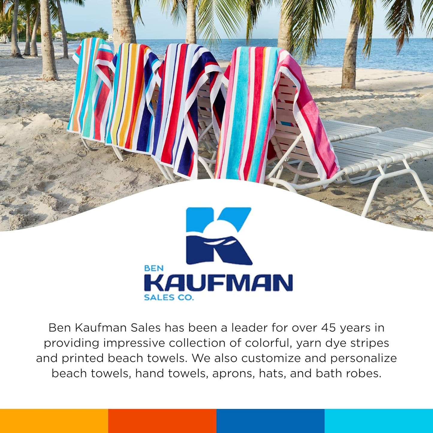 Classic Multi-Color Stripe Towel