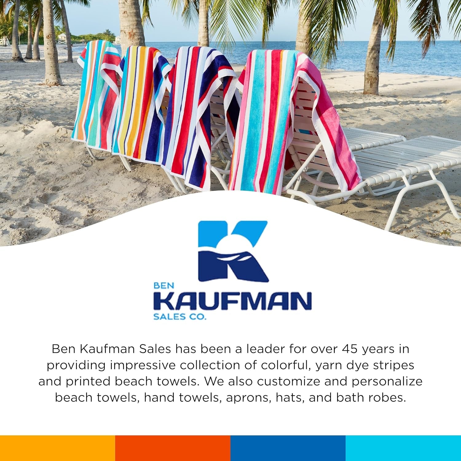 Classic Multi-Color Stripe Towel