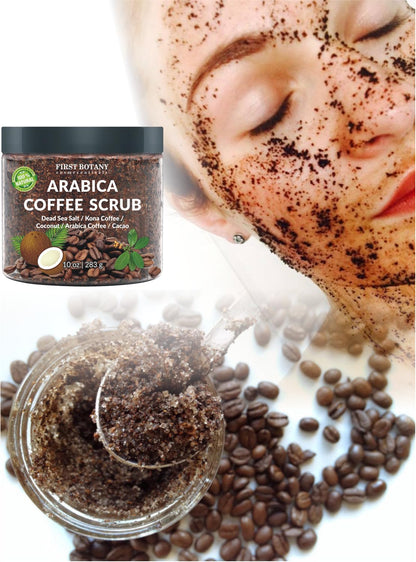 100% Natural Arabica Coffee Scrub 