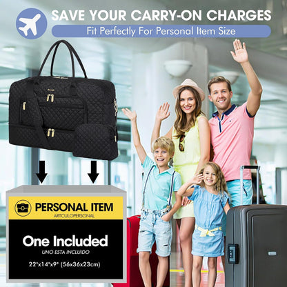 Large Women Travel Duffle Bag