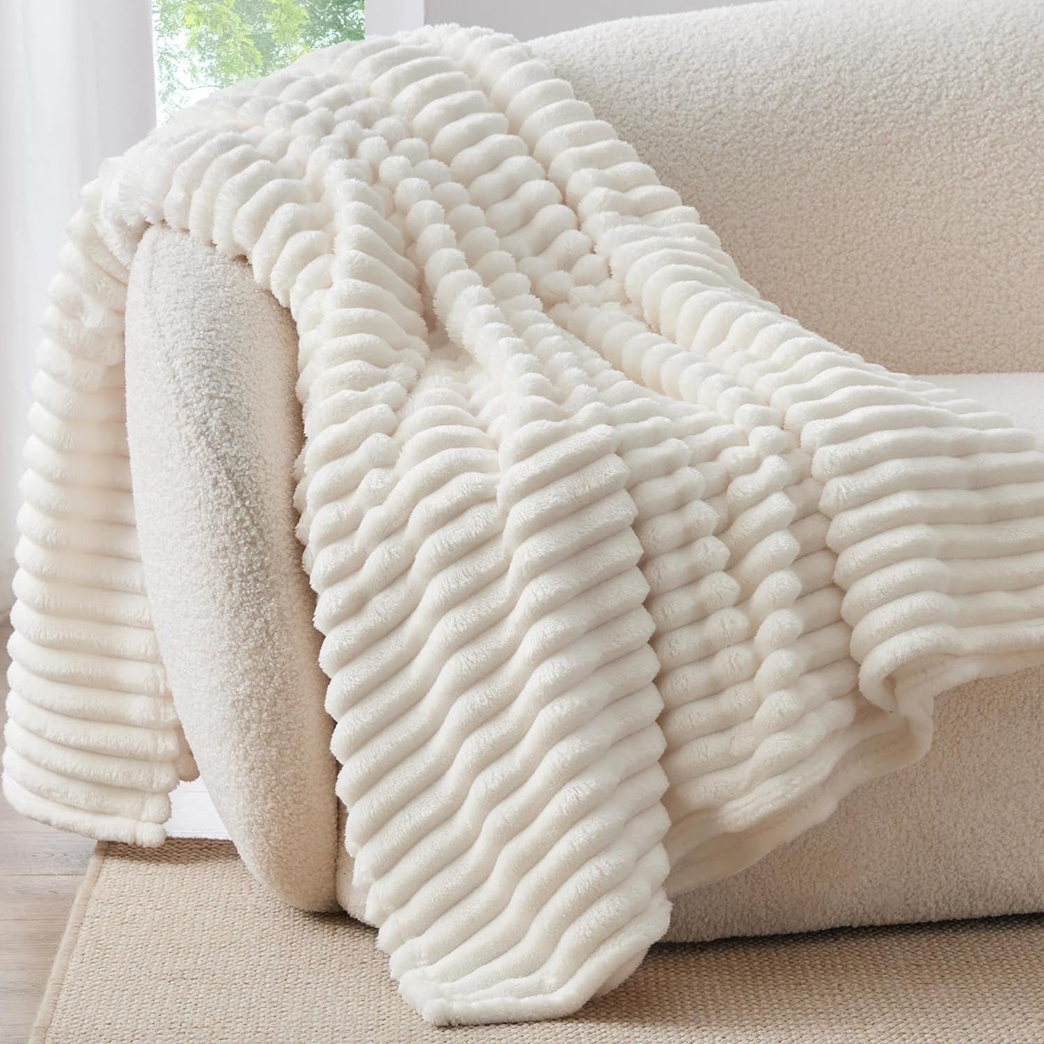 Fleece Throw Blanket for Couch