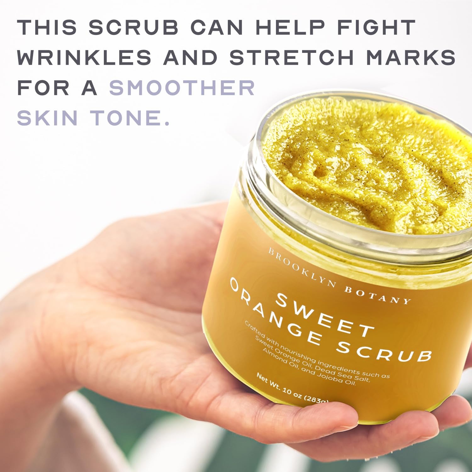 Dead Sea Salt and Sweet Orange Body Scrub